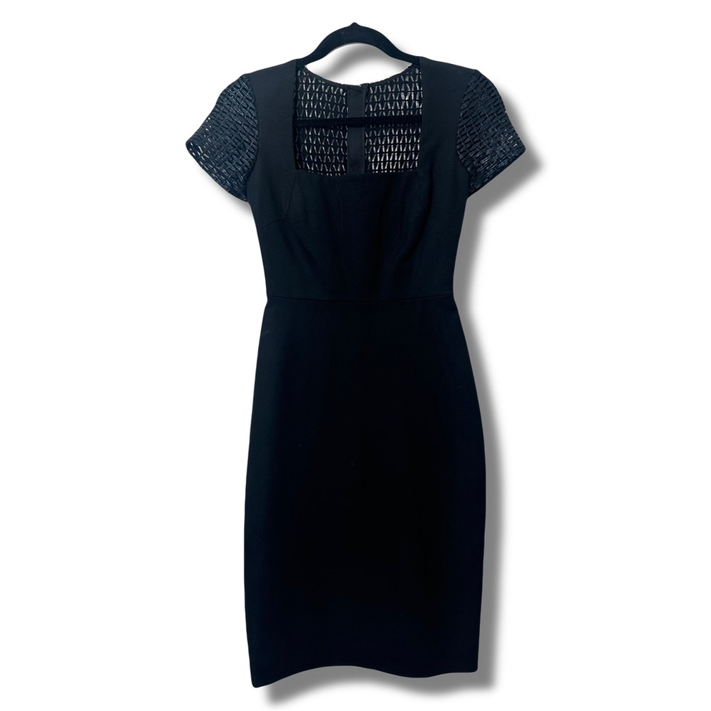 Roland Mouret for Banana Republic black lace dress 0